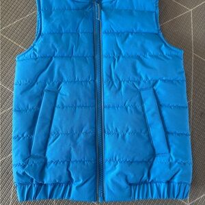 Cat & Jack Blue Quilted Sleeveless Puffer Vest